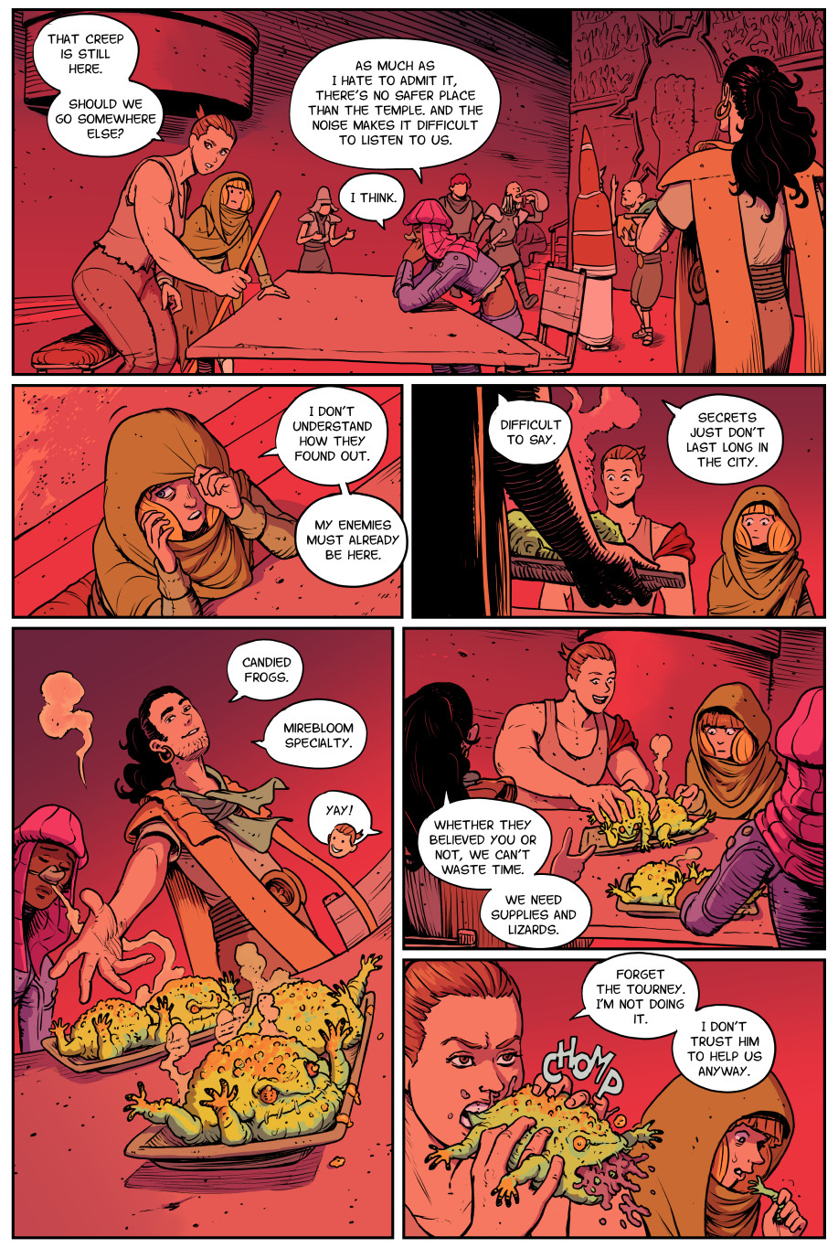 Will Young Arnep be able to convert the fire mage? This is the question.