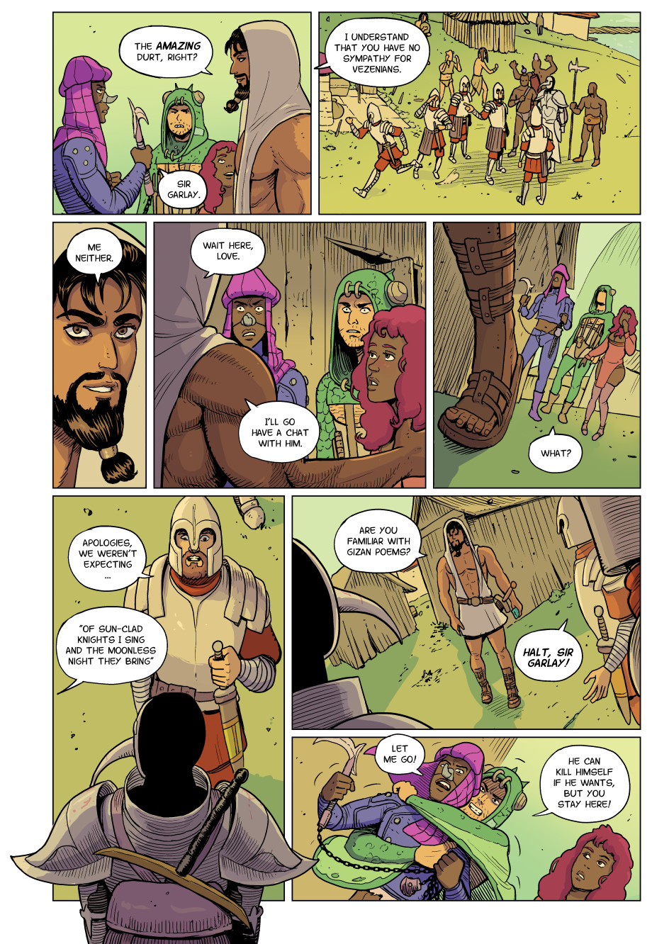 People of the Desert respects titles, even if self-appointed.