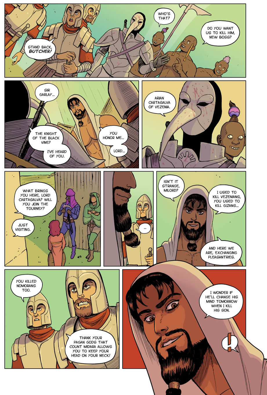 We can assume there is someone immune to Garlay's charm.