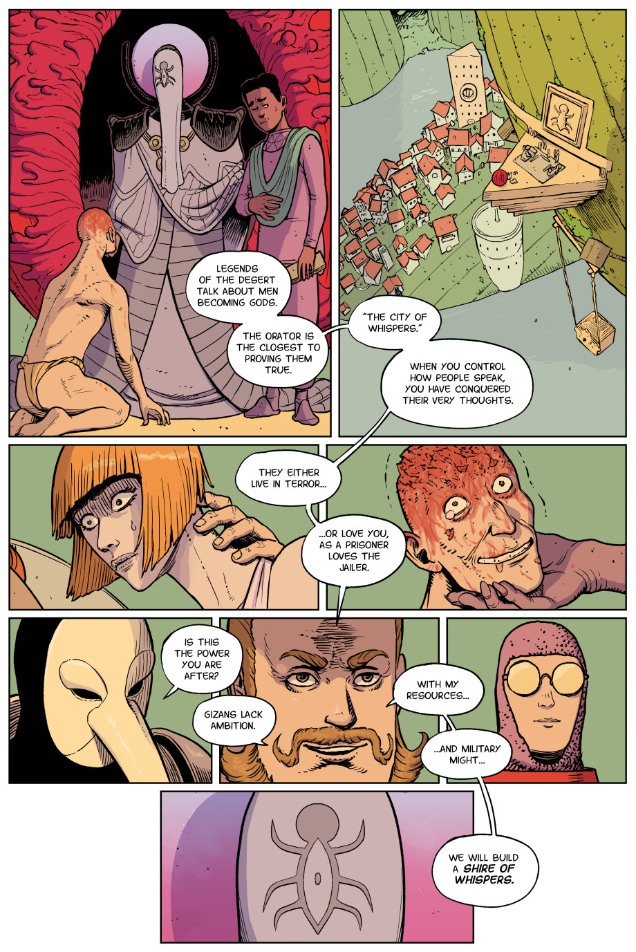 ahh, to be gently caressed by the Orator...